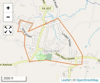 Area schools map